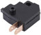 Right Brake Light Switch, Plastic + copper Material Motorcycle Stop Light Switch