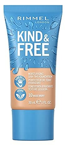 Rimmel Kind + Free Moisturising Skin Tint Foundation, Rose Ivory 10