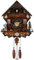 Kintrot Reloj de Cuco Tradicional de Madera de Cuarzo Hecho a Mano con 12 melodías