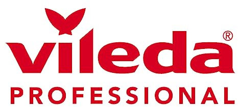 Vileda Professional r-MicronGlass - Panno in vetro, 50 x 40 cm