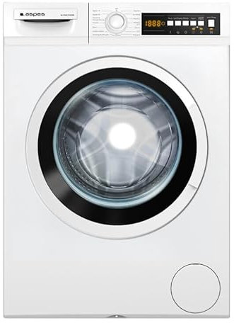 Aspes Lavadora 10Kg Carga Frontal Blanco AL10401AIDVB. 2200W, 1400rpm, 15 Programas, Función Stop&Go, Clase de Eficiencia Energética A