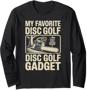Blague sur Le Disc-Golf Mon Gadget de Disc-Golf préféré Manche Longue