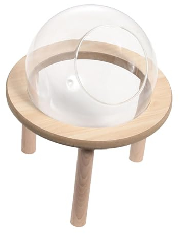 WUUISDNX Caja de baño de Arena para hámster, Transparente, fácil Limpiar, para baño, Inodoro, casa para Animales pequeños, Caja Arena para hámster, contenedor Circular