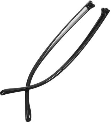 PACKOVE 1 Paar Brillenzubehör brillen zubehör Eyewear Zubehör Brillenbügel Ohrbügel für Brillen Brillenersatzbügel tr Black