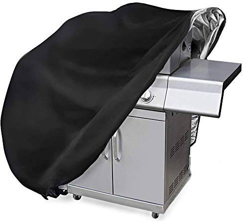 KOKOMALL Housse Barbecue Gaz Bache Barbecue de Protection 210D BBQ Couverture Imperméable de pour Protéger Gril à Gaz Lourd 150x100x125cm