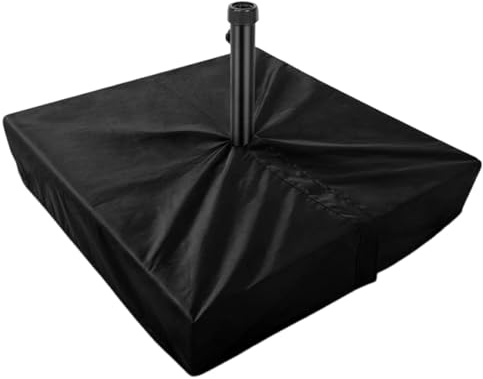 Générique Copertura di protezione per base ombrellone, copertura quadrata esterna anti-UV, manicotto regolabile portatile, impermeabile, tessuto Oxford 600D, per giardino pic-nic, spiaggia, mercato