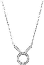 Latelita COLGANTE DE SIGNO ZODIACAL COLLAR DE PLATA TAURO