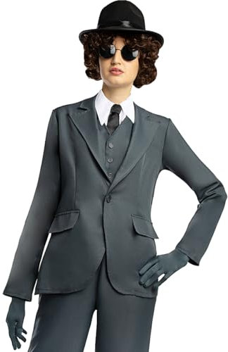 Funidelia | Peaky Blinders Kostüm - Polly Gray für Damen 20er Jahre, Film und Serien, Gangster - Farben: Bunt, Zubehör für Kostüm - Lustige Kostüme für deine Partys