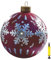 CeFoney Aufblasbarer Weihnachtsball den Außenbereich, dekoriert, riesiger Weihnachts-Ball, Weihnachtsbaumschmuck, 60 cm, aufblasbare Weihnachtsbälle, Outdoor-Dekorationen