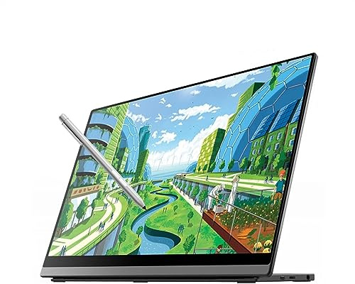 ZKALQECNF Pantalla Móvil Externa Pantalla táctil 4K IPS HD, teléfono móvil de 15,6 Pulgadas, Pantalla de expansión Externa for Ordenador portátil, Monitor portátil de Oficina Monitores