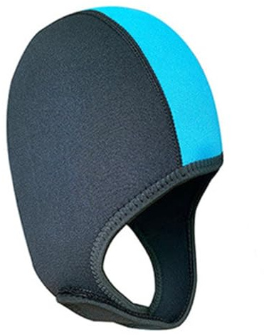 FACAIIO Gorro de natación térmico de neopreno de 5 mm para adultos, impermeable, para surf y esnórquel