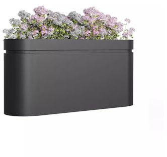 Zhaoj24-05 Macetero con Banco Caja De Flores Al Aire Libre, Valla Carretera, Plaza Comercial, Edificio Oficinas, Tienda