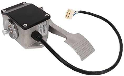Tbest Gasfotspedal Elektrisk Gaspedal Elektrisk Gaspedal Monteringstråd Direkt Ersättning med OEM Standard Metalllegering för EV Curtis