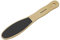Manicare Smoothing Wooden Foot File, Double Sided To Exfoliate And Remove Dry Dead Skin, Eliminates Corns And Calluses, Pedicure Tool For Super Soft Feet, Natural Foot Scraper With Wood Handle