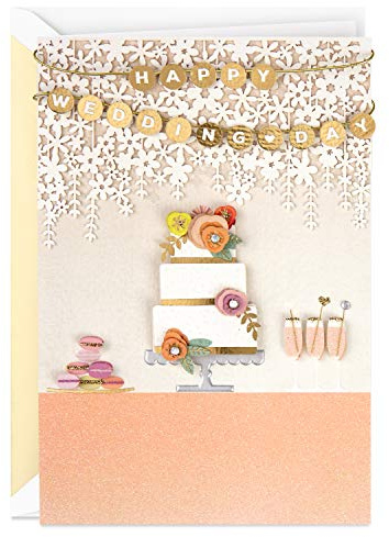 Hallmark Signature Wedding Card (Lifetime of Love)