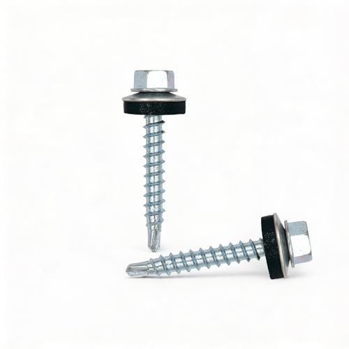 TWISTEC Color-Head trapetsskruvar tomma förzinkade 4,8 x 80 mm - 100 Stück