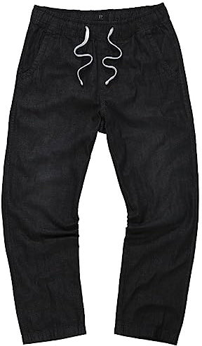 JP 1880 Herren Schlupfhose, Schwarz, XL EU