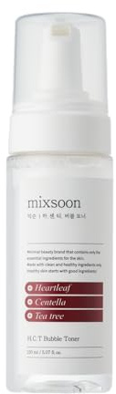 mixsoon [] H.C.T. Bubble Toner 150Ml/5.1 Fl.Oz | Idratante Viso per Pelle Secca e Sensibile | Heartleaf, Centella Asiatica, Tea Tree per Lenitivo