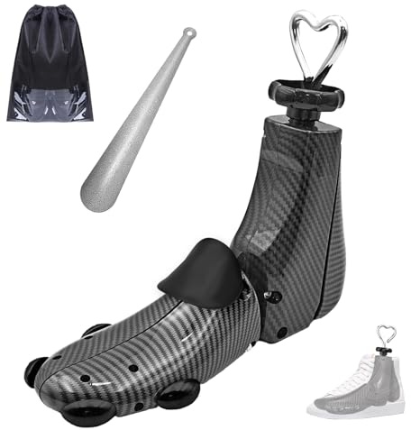 JJDPARTS Camilla de zapatos para mujeres y hombres, estirador de botas para mujer, pies anchos unisex ajustables, (Negro L para Wm 11-14, Hombres 10-14), Large