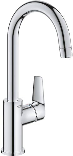 GROHE Einhand-Waschtischbatterie BAUEDGE DN 15 · L-Size chrom