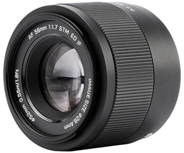 Viltrox Objetivo de retrato de enfoque automático F1.7 de 56 mm, compatible con cámaras sin espejo APS-C Sony E-Mount A6000 ZV-E10 A6400 FX30 A6300 A6500 A6600 A6100 A5100 A50000 A350. 0 A3000 NEX-7