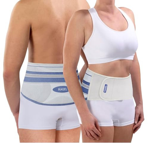 KAGEL MED Ryggbandage – ortopediskt bandage för dig och honom – medicinteknisk produkt i klass 1 (S (65–80 cm))
