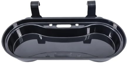 Amagogo Support de rangement de salon pour plateau de gel douche Rangement polyvalent Fixation pratique du plateau de salon amovible pour divers peignes