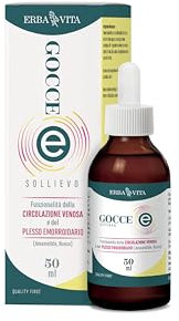 ERBA VITA Gocce E integratore alimentare a base di estratti vegetali per il benessere e il sollievo, 50 ml