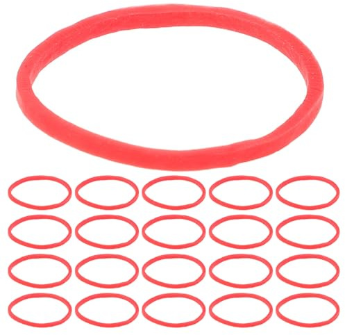 SOESFOUFU 750 elastici per bigodini per permanente: elastici per capelli in silicone resistenti al calore - spessi e sottili per bigodini per permanente - legatura multifunzione per denaro