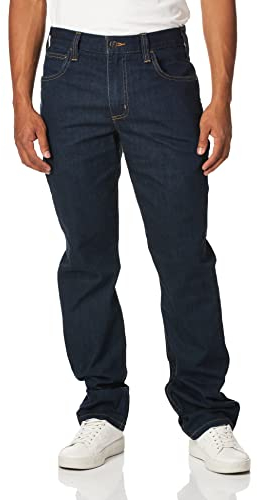 Carhartt, Herren, Rugged Flex® Jeans mit 5 Taschen, gerader Passform und schmal zulaufendem Bein, Erie, W30/L30