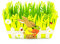 HEITMANN DECO Panier en feutre, lapin