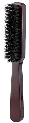 Beard Brush, Boar Bristle Wood Hair Brush for Men’s Grooming and Care, Gift for Men to Straighten and Promote Beard Growth