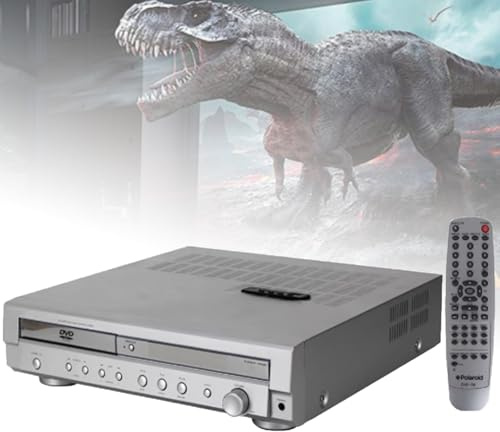 5.1 Surround Sound Home Theater System, DVD Player with Wireless Bluetooth Amplifier, Dual-Wave Radio, Fiber Optic & Coaxial Output, Headphone Monitoring