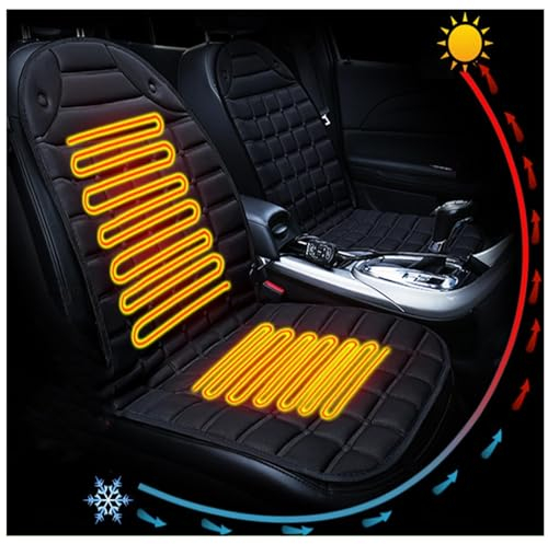 BesBet sitzheizung - 12v-24v DREI Gänge sitzheizung Auto Auflage - Allgemeiner Fachmann sitzheizung Auto