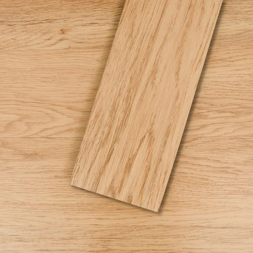 Mysflosy Vinylboden Selbstklebend, PVC Bodenbelag holzoptik wasserdicht, Eichenhonig 15,24cm x 91,44cm vinyl bodenbelag, 16 Dielen, Abdeckung 2,23m²