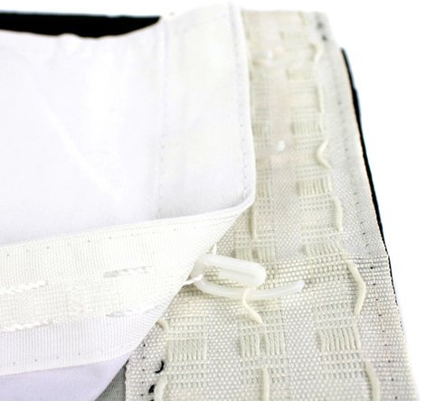 Tony's Textiles Pair of Thermal Blackout Curtain Linings (66 Wide x 72 Drop)