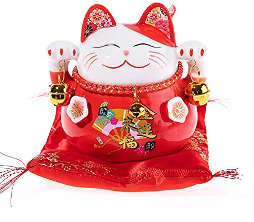 lachineuse Abalorio de la Suerte de Gato