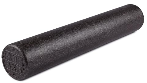 OPTP AXIS Firm Foam Roller, High Density Foam Roller for Physical Therapy, Yoga, Pilates, Fitness Exercise and Sports Training (Black, 36 X 6 Round)