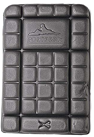 Portwest CE Knee Pad, Size: One Size, Colour: Black, KP44BKR