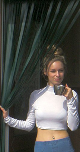 Holland Plastics Original Brand Caravan Door Curtain Fly Screen Insect Protection Strip Curtain Dark Green 62 cm Wide