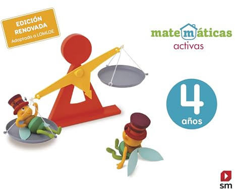 Matemáticas activas. 4 años (EDUCACION INFANTIL)