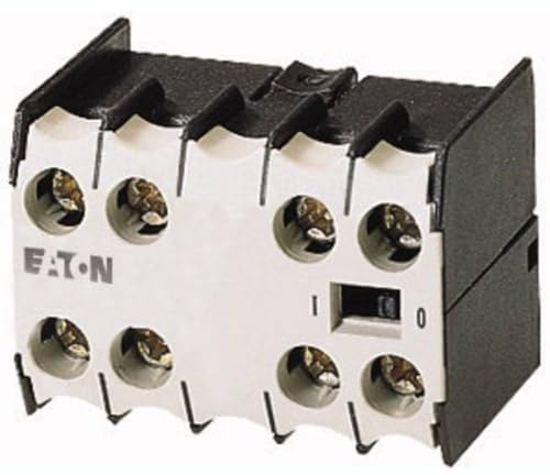 Eaton Eaton Moeller Hilfskontakt 4-polig, 4 Schließer Frontmontage mit Schraubanschluss Anschluss 2,5 A dc, 4 A ac, 220