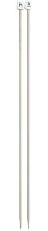 Pony Classic Aluminium Knitting Needles, 40cm x 5.00mm - 1 Piece