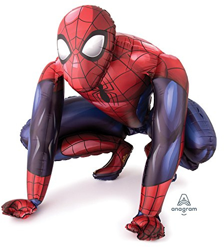 Anagram Spider Man Gliding Balloon, Multicolor, Giant