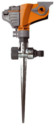 Papillon 95046 Irrigatore Settore con Puntale in Metallo, Grigio/Arancio