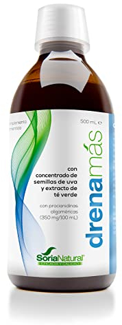 Soria Natural Drenamas - Detox Natural y Retención de Líquidos - Complemento Dietético Natural - Control de Peso - 500ml
