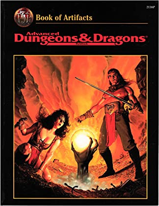 Advanced Dungeons & Dragons Rulebook: Book of Artifacts