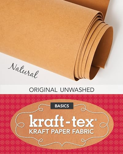 kraft-tex (TM) grunder roll, natural: kraftpapper tyg