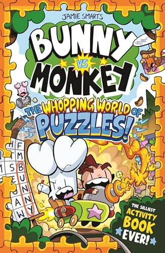 Bunny vs Monkey: The Whopping World of Puzzles (a Phoenix Comic Book, from the multi-million-selling creative genius Jamie Smart): The Whopping World ... Jamie Smart, Illustrator of the Year)