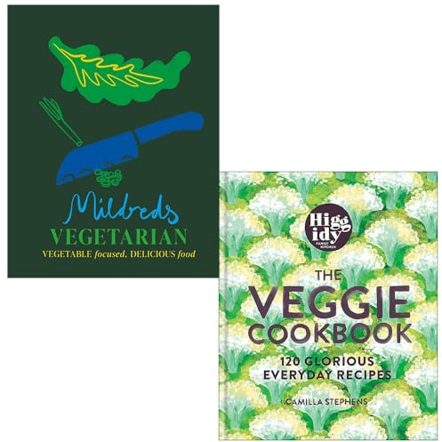 Mildreds The Vegetarian Cookbook By Daniel Acevedo, Sarah Wasserman & Higgidy The Veggie Cookbook By Camilla Stephens 2 Books Collection Set